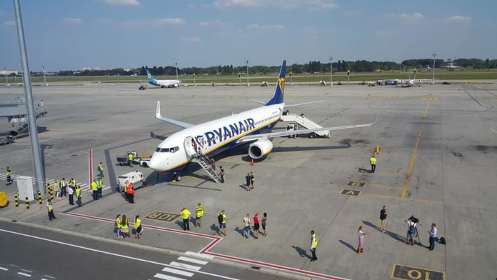 Ryanair запустит 5 новых маршрутов из Киева