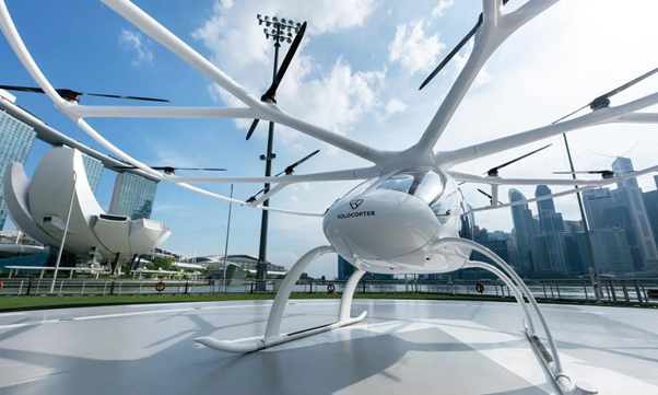 A flying taxi in Europe may start carrying passengers as early as 2024 A flying taxi in Europe may start carrying passengers as early as 2024