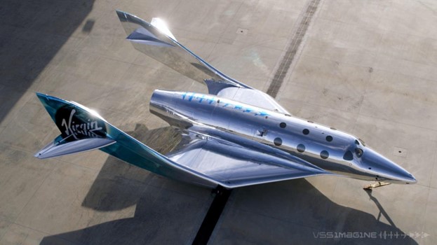 Американська компанія Virgin Galactic представила свій перший корабель для космічного туризму Американська компанія Virgin Galactic представила свій перший корабель для космічного туризму